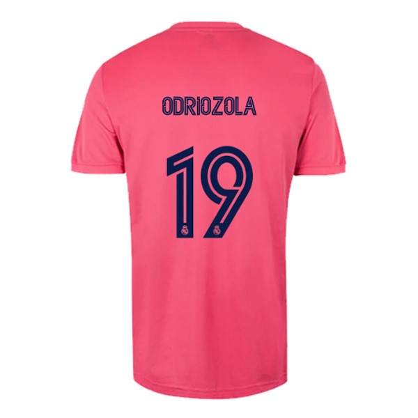 Maillot Football Real Madrid Exterieur NO.19 Odriozola 2020-21 Rose